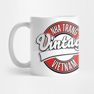 Nha Trang vietnam retro logo Mug